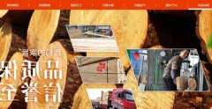 广西钦州中*木业有限公司网站建设有创意的主题设计